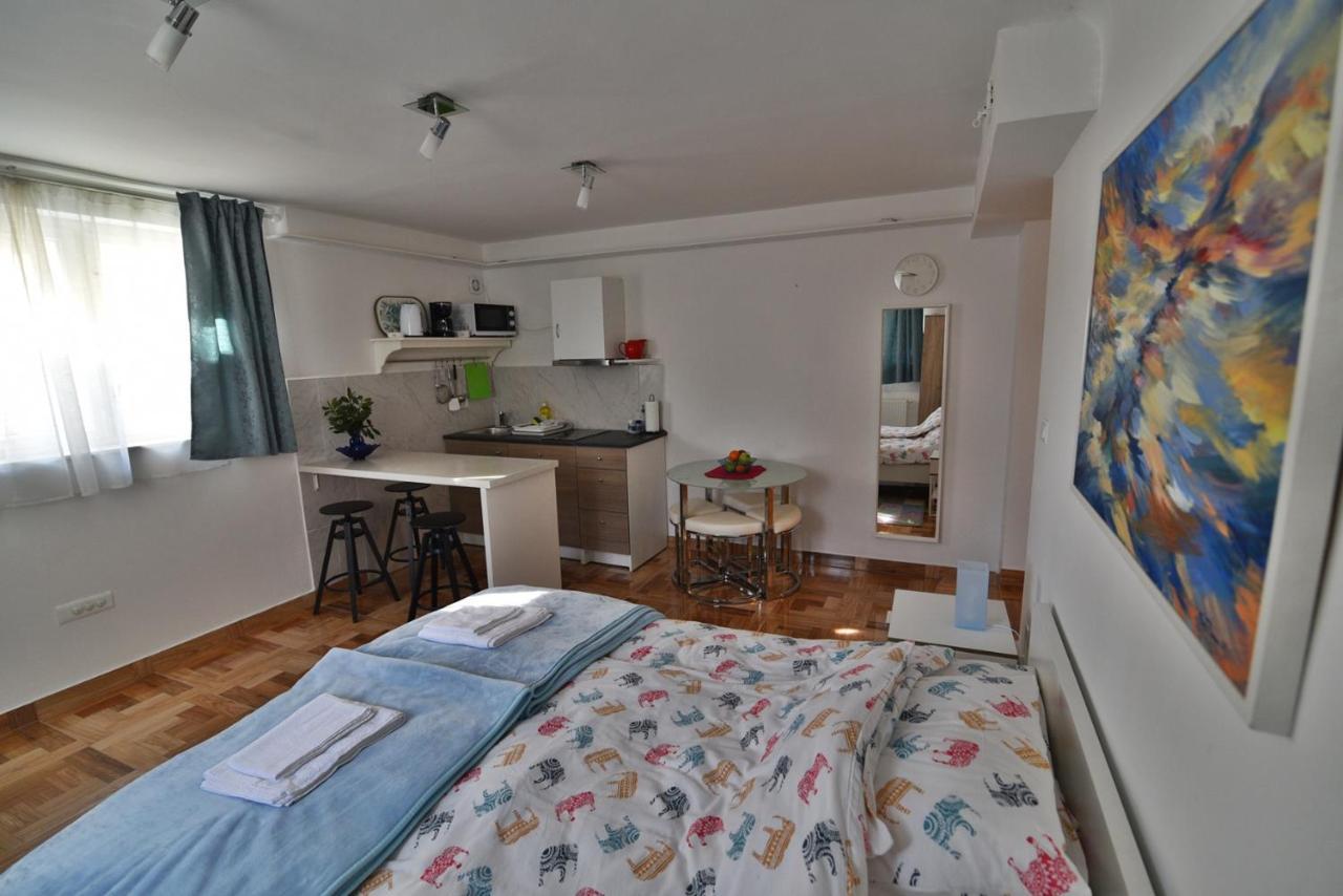 Studio Apartmani L'Art Zagreb Exteriör bild