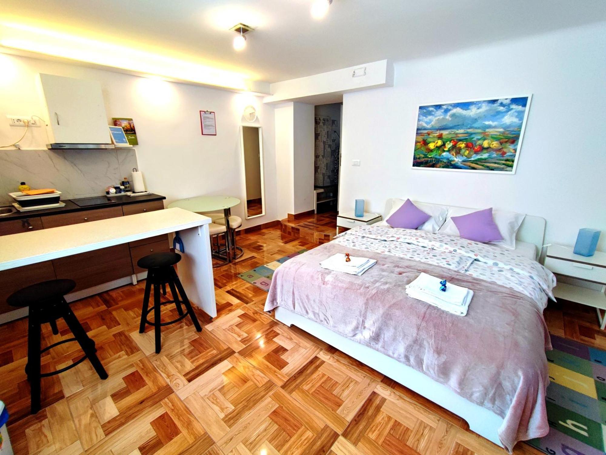 Studio Apartmani L'Art Zagreb Exteriör bild