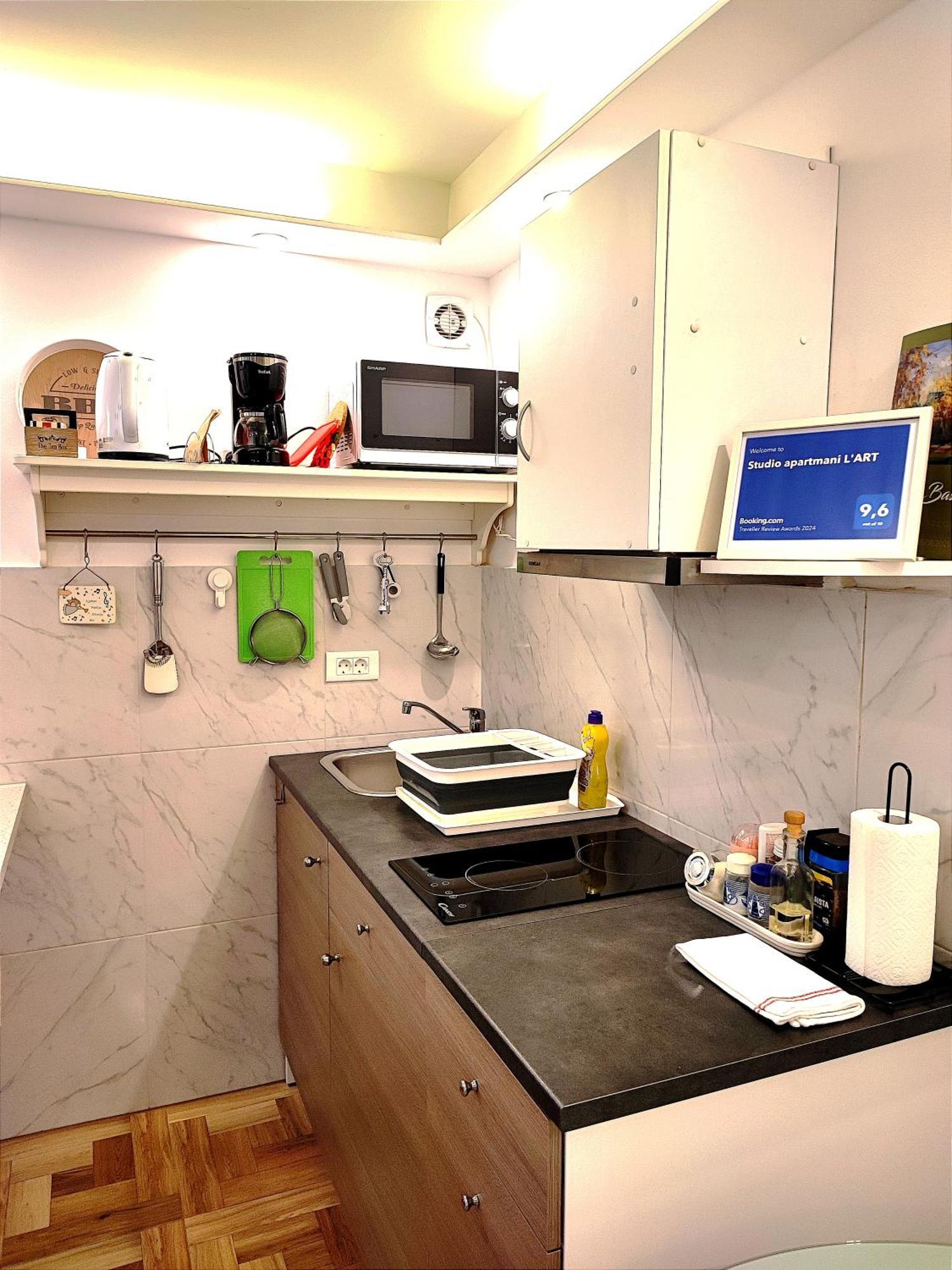 Studio Apartmani L'Art Zagreb Exteriör bild